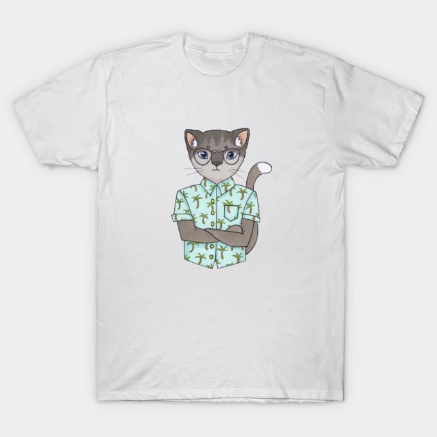 Cool Cat T-Shirt by pantera